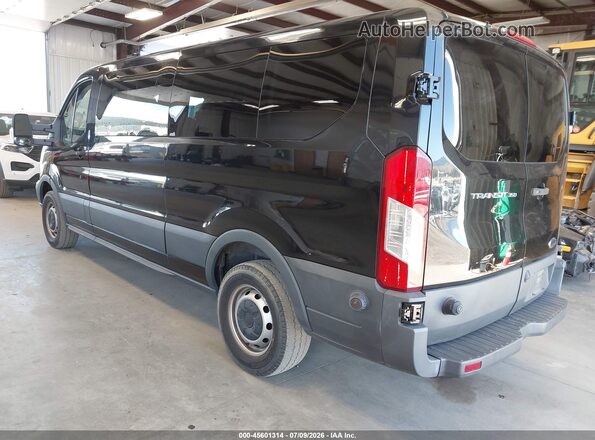 1FBZX2YM9JKA70855 2018 FORD TRANSIT-350 Black Trasero izquierdo