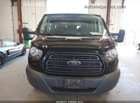 1FBZX2YM9JKA70855 2018 FORD TRANSIT-350 Black Vista del cuadro de instrumentos
