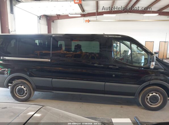 1FBZX2YM9JKA70855 2018 FORD TRANSIT-350 Black Vista interior trasera