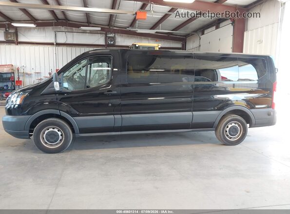 1FBZX2YM9JKA70855 2018 FORD TRANSIT-350 Black Vista interior de 360 grados