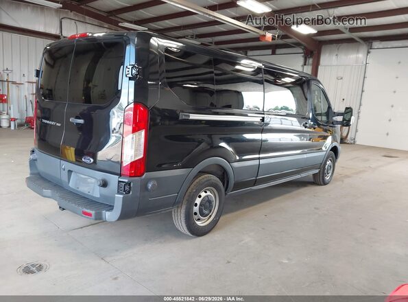 1FBZX2YM9JKA75537 2018 FORD TRANSIT-350 Black Задня права чверть