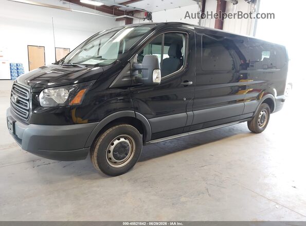 1FBZX2YM9JKA75537 2018 FORD TRANSIT-350 Black Передня ліва чверть