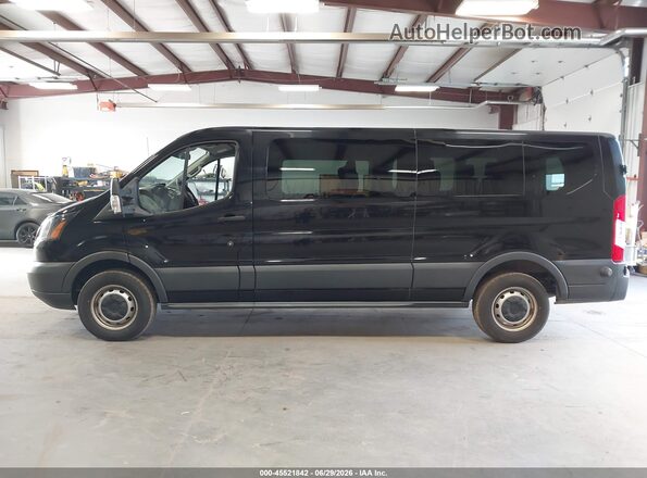 1FBZX2YM9JKA75537 2018 FORD TRANSIT-350 Black Панорамний вид салону 360°