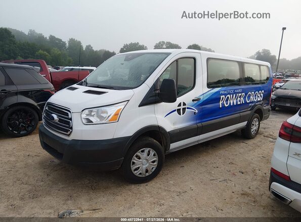1FBZX2YMXKKA61759 2019 FORD TRANSIT-350 White Trasero derecho