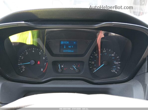 1FBZX2ZM0GKB33784 2016 FORD TRANSIT-350 White Rear seats view