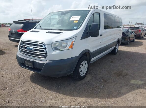 1FBZX2ZM0JKA11028 2018 FORD TRANSIT-350 Белый Передняя левая четверть