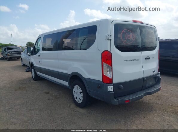 1FBZX2ZM0JKA11028 2018 FORD TRANSIT-350 Белый Задняя левая четверть