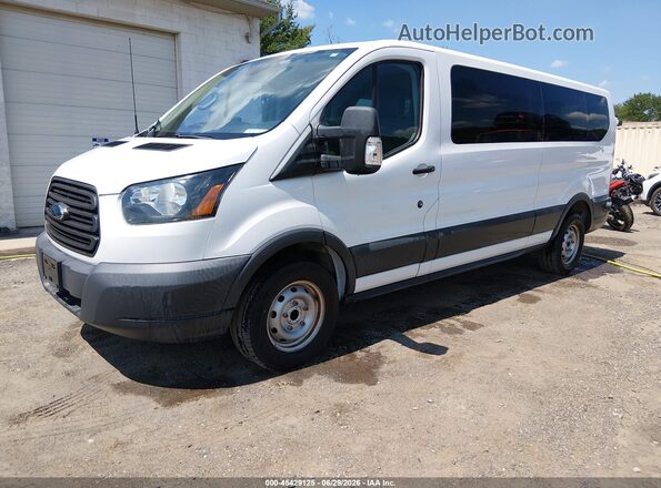 1FBZX2ZM0JKA99837 2018 FORD TRANSIT-350 Белый Передняя левая четверть