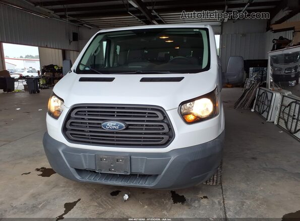 1FBZX2ZM0JKB42671 2018 FORD TRANSIT-350 White Front view