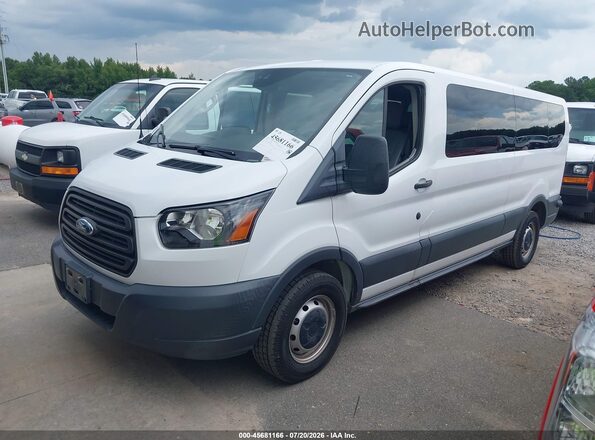 1FBZX2ZM0JKB42900 2018 FORD TRANSIT-350 White Vista tres cuartos delantera izquierda