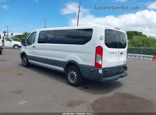 1FBZX2ZM0JKB43075 2018 FORD TRANSIT-350 White Tył lewy