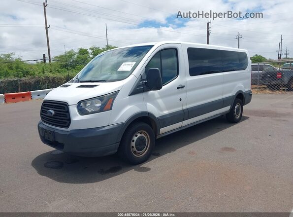 1FBZX2ZM0JKB43075 2018 FORD TRANSIT-350 White Przód lewy