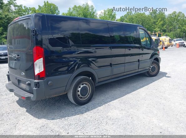 1FBZX2ZM0JKB52763 2018 FORD TRANSIT-350 Black Задня права чверть