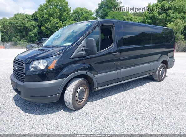 1FBZX2ZM0JKB52763 2018 FORD TRANSIT-350 Black Передня ліва чверть