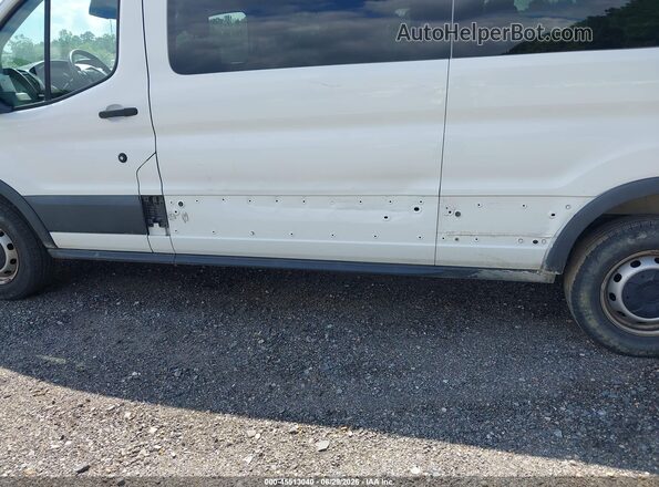 1FBZX2ZM0JKB52889 2018 FORD TRANSIT-350 White Դիմացի տեսք