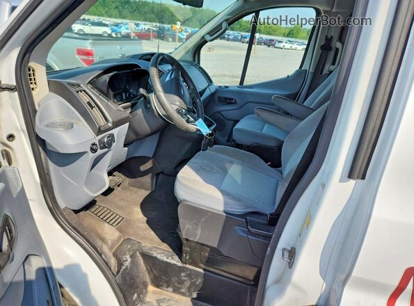 1FBZX2ZM1JKA20207 2018 FORD TRANSIT Белый Вид салона спереди