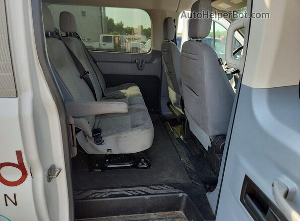 1FBZX2ZM1JKA20207 2018 FORD TRANSIT Белый Вид задней части салона