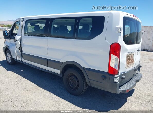 1FBZX2ZM1JKA29344 2018 FORD TRANSIT-350 White Trasero izquierdo
