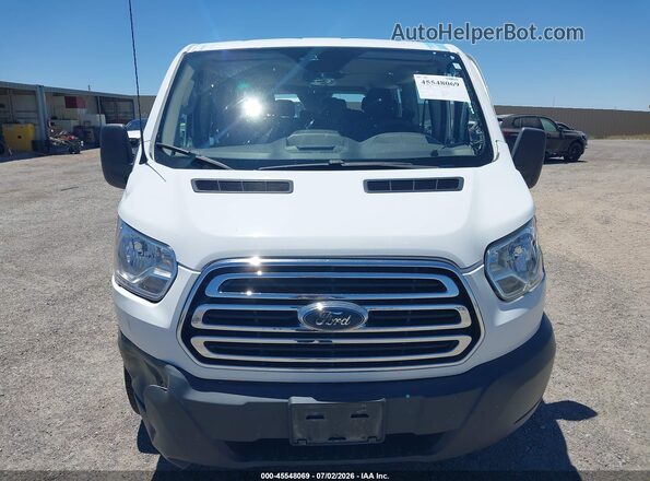 1FBZX2ZM1JKA29344 2018 FORD TRANSIT-350 White Vista del cuadro de instrumentos