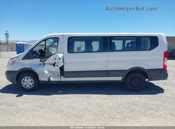 1FBZX2ZM1JKA29344 2018 FORD TRANSIT-350 White Vista interior de 360 grados