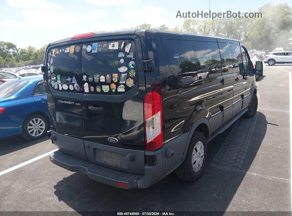1FBZX2ZM1JKA52204 2018 FORD TRANSIT-350 Черный Задняя правая четверть
