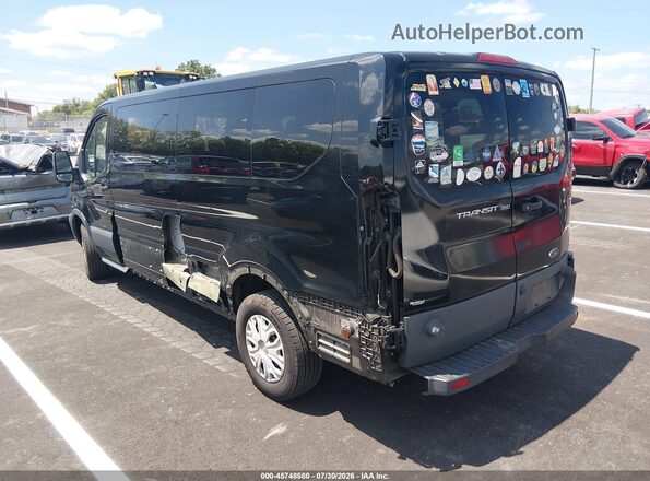 1FBZX2ZM1JKA52204 2018 FORD TRANSIT-350 Черный Задняя левая четверть