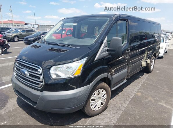 1FBZX2ZM1JKA52204 2018 FORD TRANSIT-350 Черный Передняя левая четверть