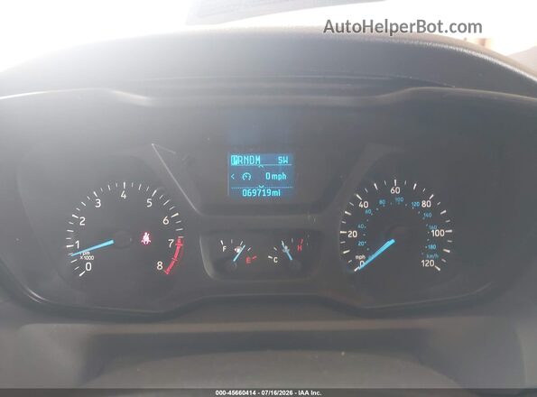 1FBZX2ZM1JKB07220 2018 FORD TRANSIT-350 White უკანა სავარძლების ხედი