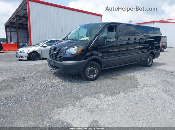1FBZX2ZM1JKB42663 2018 FORD TRANSIT-350 Black წინა მარცხენა ხედი სამი მეოთხედიდან