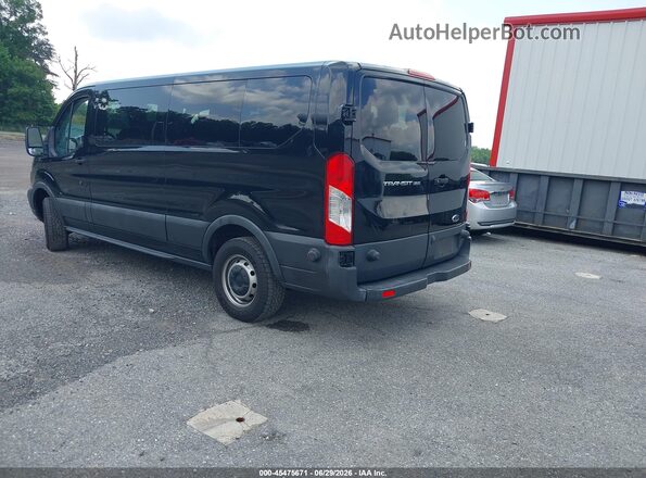 1FBZX2ZM1JKB42663 2018 FORD TRANSIT-350 Black უკანა მარცხენა