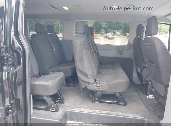 1FBZX2ZM1JKB42663 2018 FORD TRANSIT-350 Black VIN კოდის სტიკერის ხედი