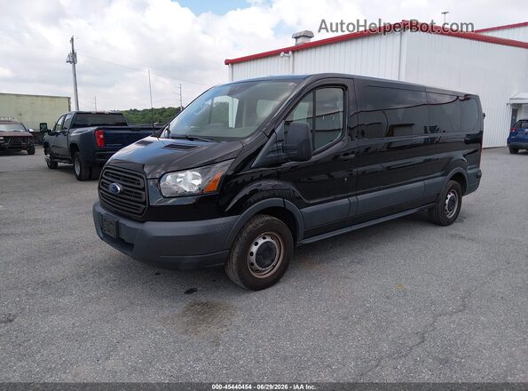 1FBZX2ZM1JKB52741 2018 FORD TRANSIT-350 Черный Передняя левая четверть