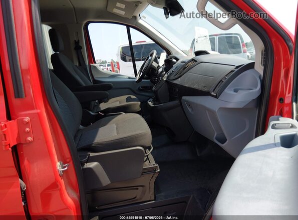 1FBZX2ZM1JKB53002 2018 FORD TRANSIT-350 Red Вид салону спереду