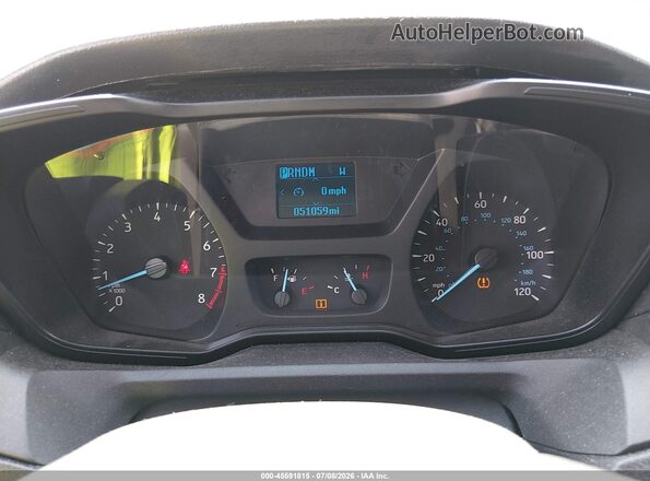 1FBZX2ZM1JKB53002 2018 FORD TRANSIT-350 Red Вид задніх сидінь