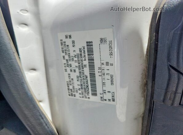 1FBZX2ZM2JKA37467 2018 FORD TRANSIT White Widok wnętrza 360 stopni