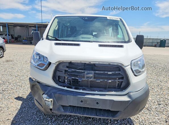 1FBZX2ZM2JKA37467 2018 FORD TRANSIT White Widok z przodu