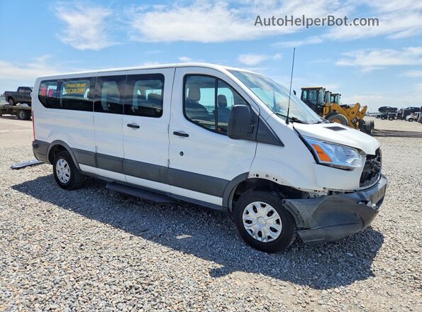 1FBZX2ZM2JKA37467 2018 FORD TRANSIT White Przód prawy