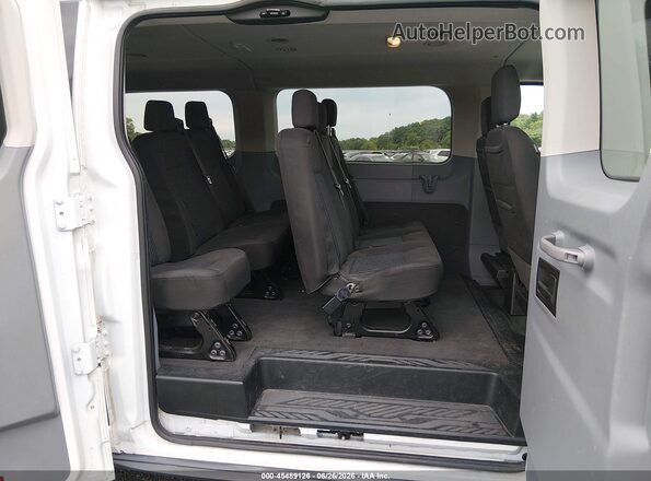 1FBZX2ZM2JKB42865 2018 FORD TRANSIT-350 White Vista de la etiqueta del VIN
