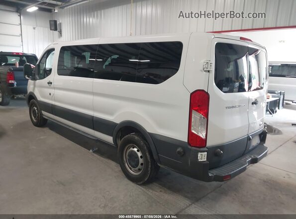 1FBZX2ZM2JKB42901 2018 FORD TRANSIT-350 White Rear left