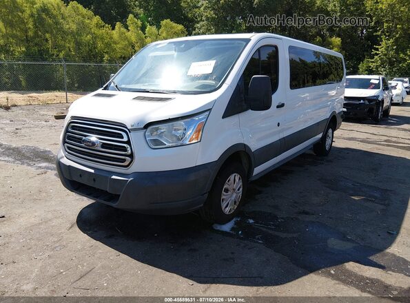 1FBZX2ZM3HKA56314 2017 FORD TRANSIT-350 Белый Передняя левая четверть