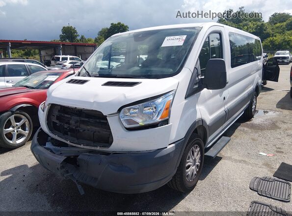 1FBZX2ZM3JKA43844 2018 FORD TRANSIT-350 White Front left