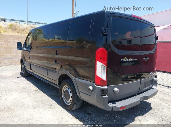1FBZX2ZM3JKA99864 2018 FORD TRANSIT-350 Black უკანა მარცხენა