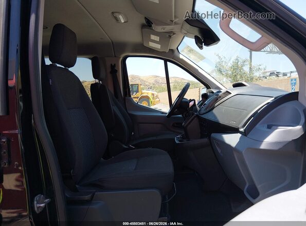 1FBZX2ZM3JKA99864 2018 FORD TRANSIT-350 Black წინა სალონის ხედი