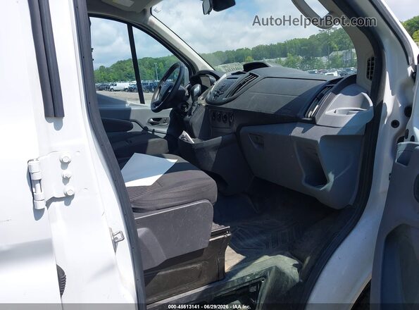 1FBZX2ZM3JKB42678 2018 FORD TRANSIT-350 White Widok wnętrza z przodu