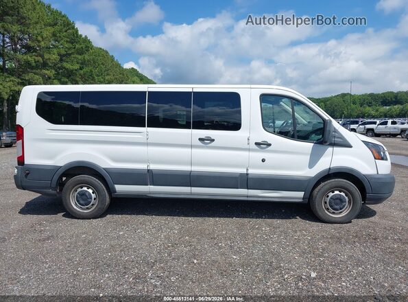 1FBZX2ZM3JKB42678 2018 FORD TRANSIT-350 White Widok wnętrza z tyłu
