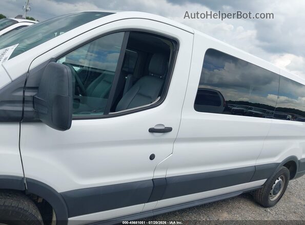1FBZX2ZM4JKB42902 2018 FORD TRANSIT-350 White Widok wnętrza 360 stopni