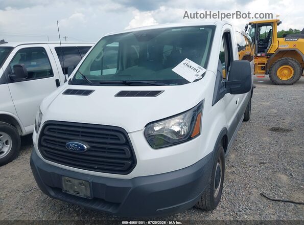 1FBZX2ZM4JKB42902 2018 FORD TRANSIT-350 White Widok zestawu wskaźników