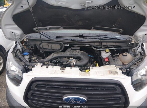 1FBZX2ZM4JKB52846 2018 FORD TRANSIT-350 White Rear view