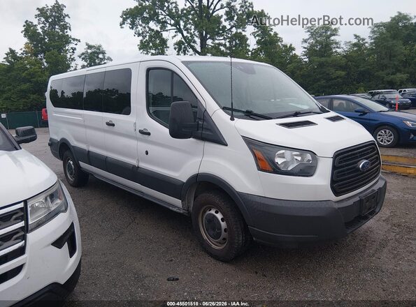 1FBZX2ZM4JKB52846 2018 FORD TRANSIT-350 White Rear interior view