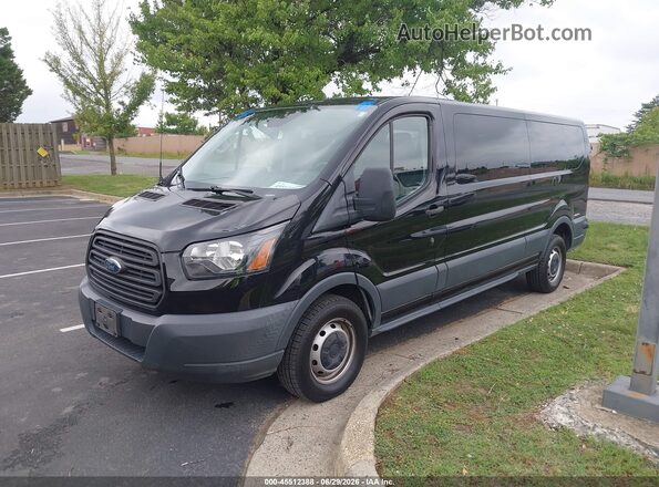 1FBZX2ZM5JKB18866 2018 FORD TRANSIT-350 Black Передня ліва чверть